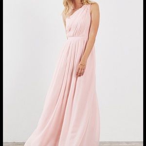 Weddington Way Champagne (light pink) dress